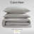 Calvin Klein Washed Texture Solid Cotton Comforter Set-100255313-100255314
