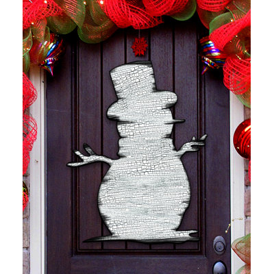 5'' Handmade Wood Shatterproof Hanging Figurine Ornament