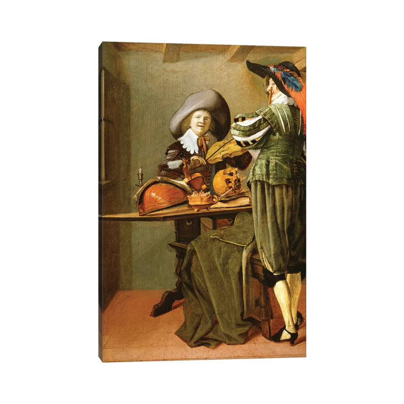 The Musicians 1 Piece Wrapped Canvas Painting, 30.48cm H x 20.32cm W  x 1.91cm D