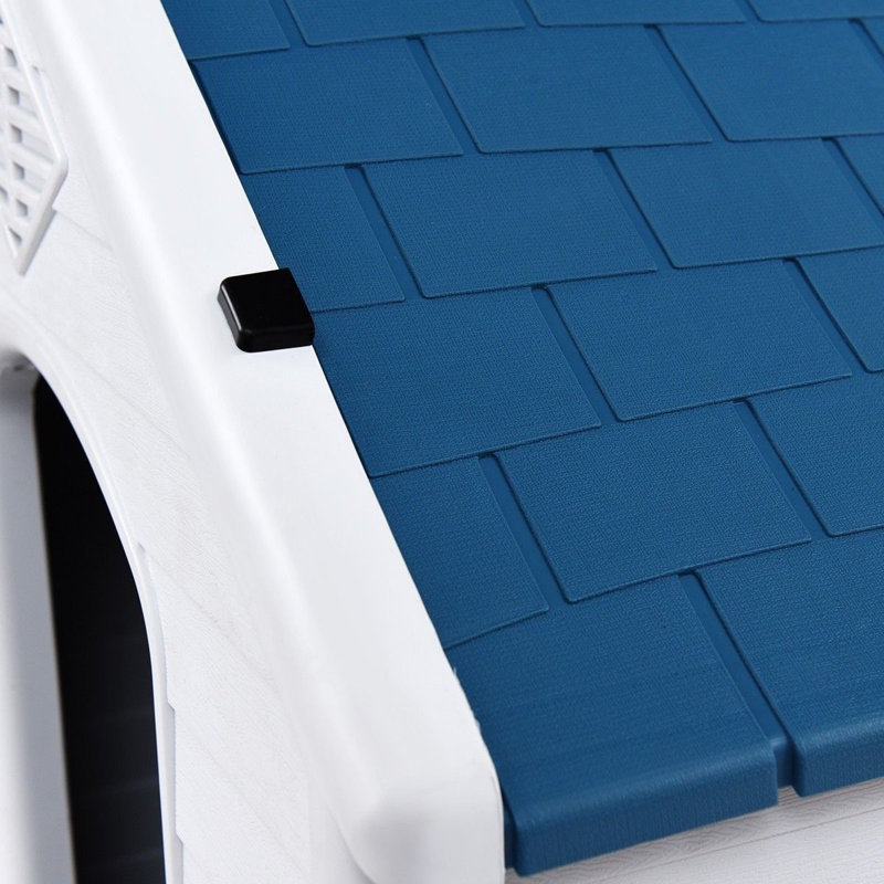 Niche bleue, H 32 po x l 31 po x P 34,6 po