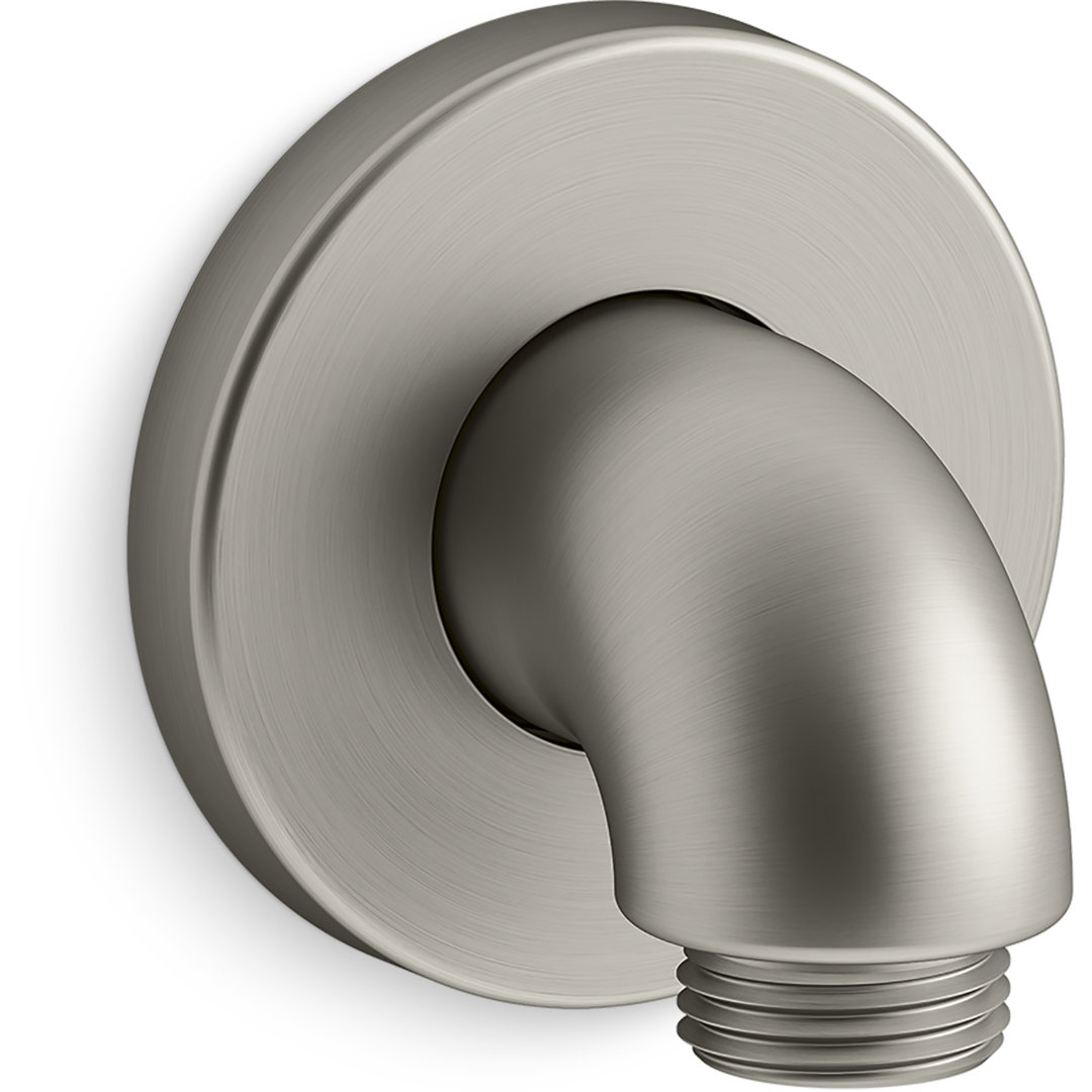 Purist Stillness Wall-Mount Supply Elbow with Check Valve for Handshower Hose, Handheld Shower Elbow Kohler 