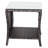 Davisville Glass Top End Table