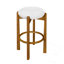 Tabouret de bar intérieur en bois rembourré-211873799