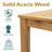 Rodanthe Acacia Outdoor Dining Table