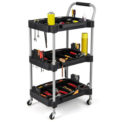 78cm H x 76cm W Utility Cart