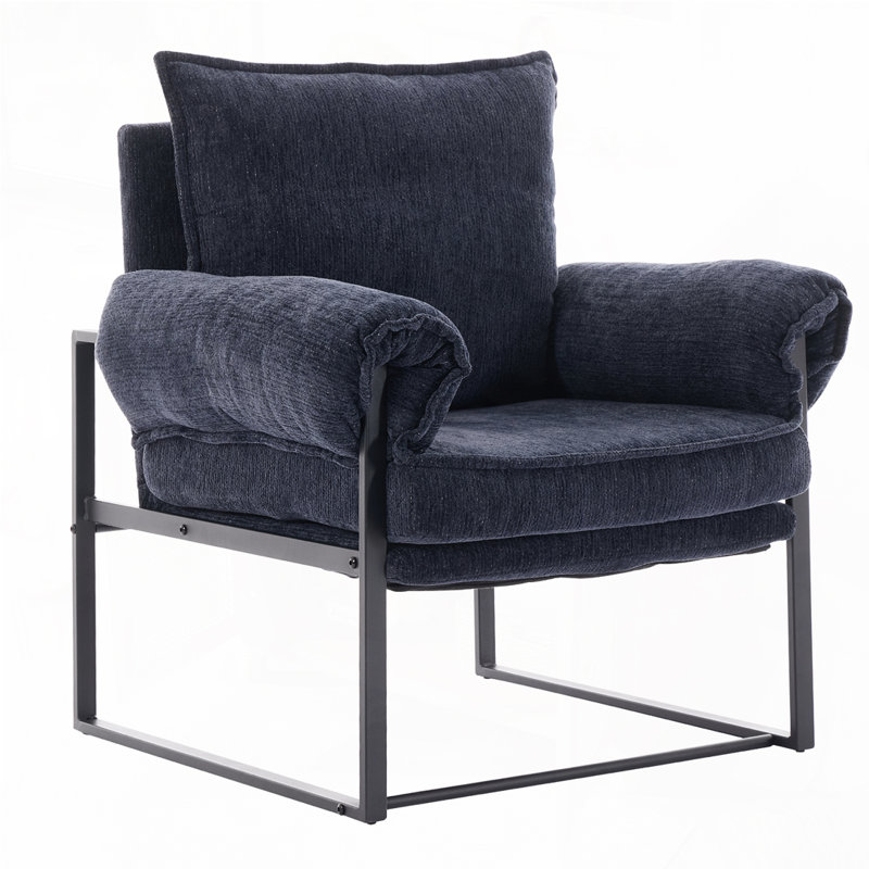 Chaise d'appoint réglable, Bleu très foncé