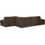 Tissu d'ameublement en velours Demars 5 pièces Canapé modulaire modulaire-2087767925