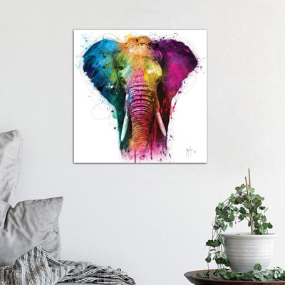 Africa Pop 1 Piece Wrapped Canvas Wall Art