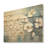 Elegant Beige Buttercups Meadow - Buttercups Wood Wall Art On Natural Pine Wood-1236096915