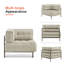 Fauteuil d'angle large Kevene 36,2-1957157856
