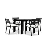 Pacifica Outdoor 5 - Piece Dining Set with Cushions