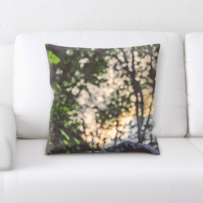 Coussin décoratif flou