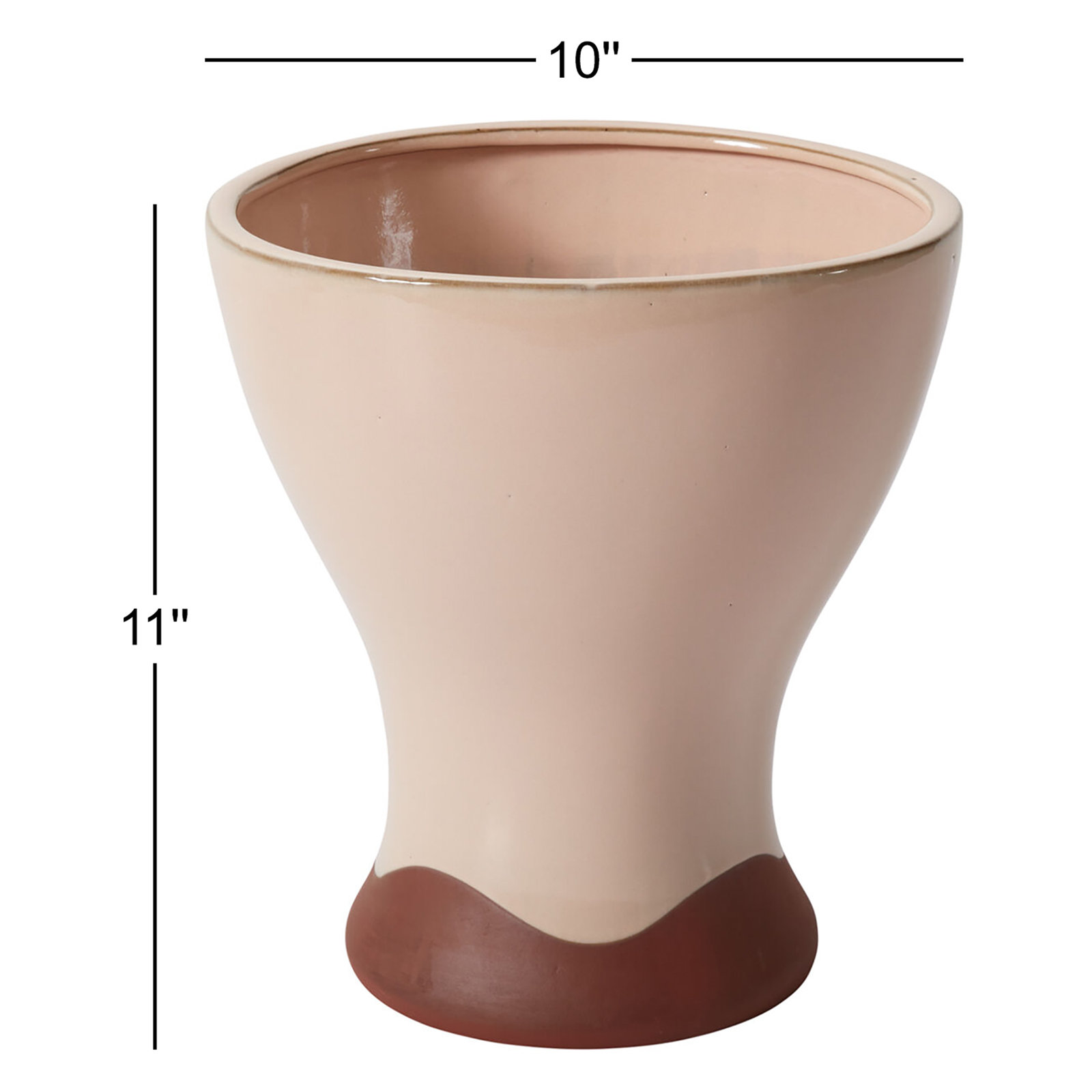 10" Ceramic Pot Planter