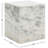 Yantarni Marble Plinth Accent Table-1501486013