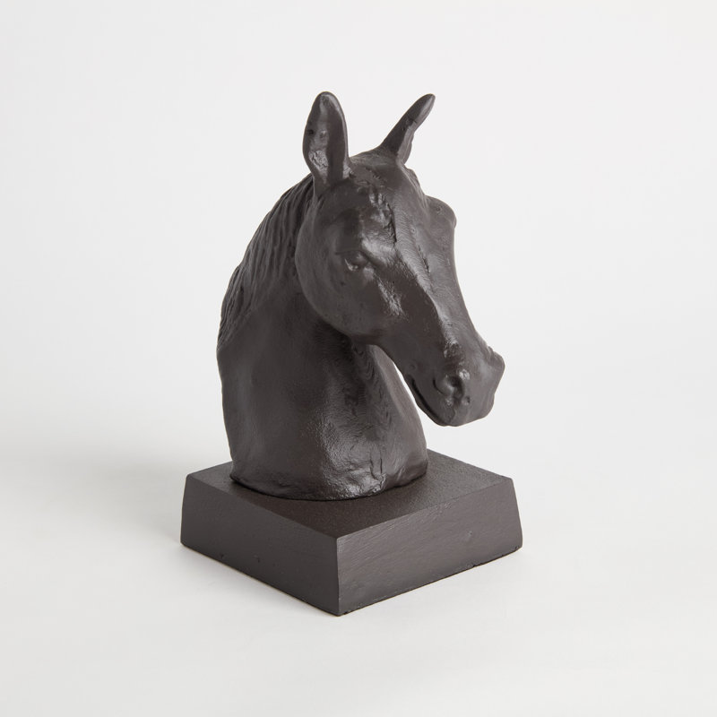 SCULPTURE DE TÊTE DE CHEVAL