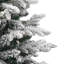 Artificial Hinged Christmas Tree White PE and PVC-1481805108