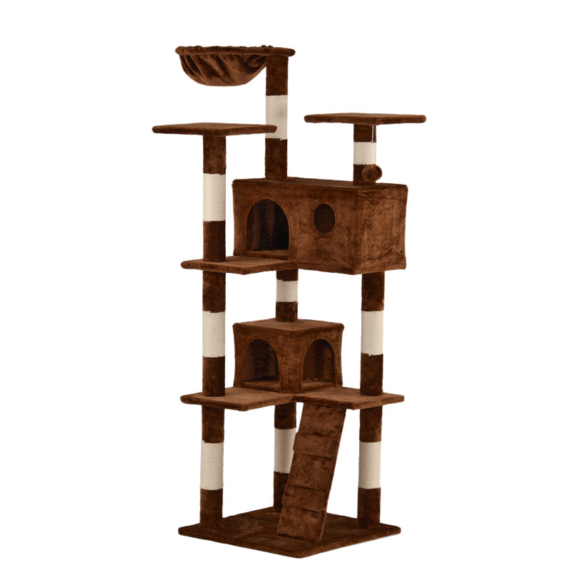 Magnus 150cm H Cat Tree, Brown