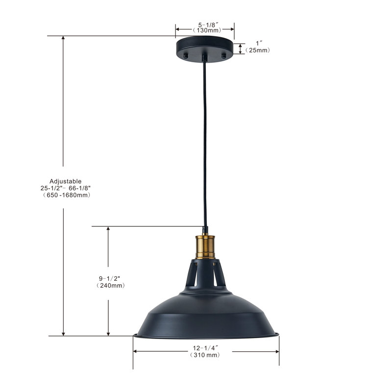 Saisha 1 - Light Dome Pendant
