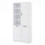 Armoire de rangement pour salle de bain avec portes et tiroirs, panier à linge inclinable, plusieurs espaces de rangement, style autoportant, tablette ouverte, tablette réglable-397538956