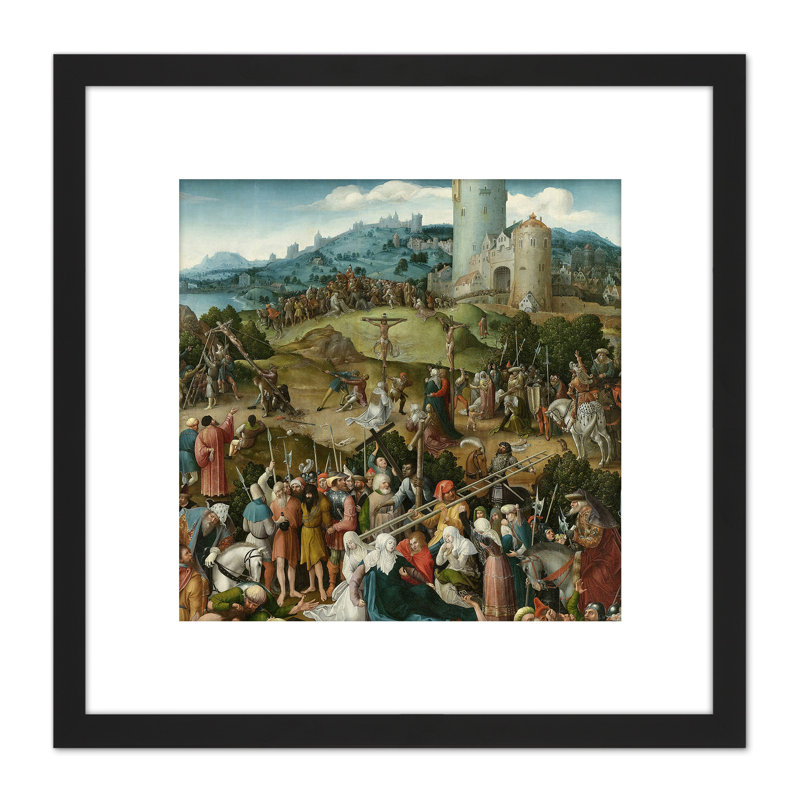 De Cock Calvary by Jan Wellens De Cock - Single Picture Frame Painting