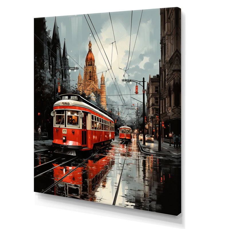 «Lynese Toronto Urban Contrast I», reproduction sur toile, Toile tendue, H 40 po x l 30 po x P 1,5 po