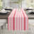 Sanibel Striped Cotton Blend Christmas Table Runner