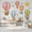 Ballons à air chaud fond d'écran mignon animaux chambre d'enfant amovible décoration murale-1961448838-1961448839