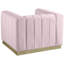 Fauteuil en velours de 38,5 po Tyneside-1883192247