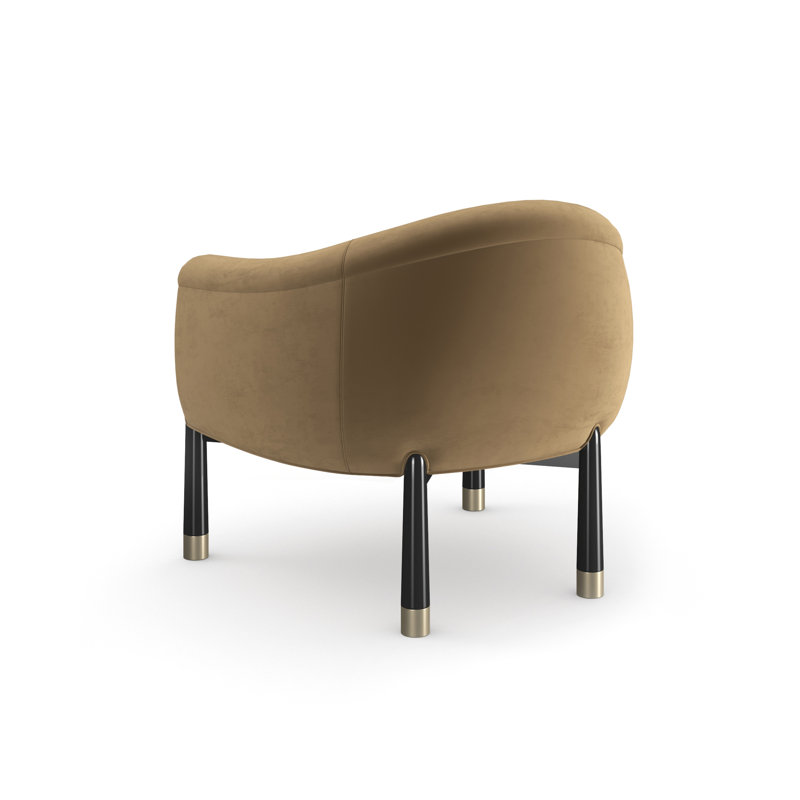 BATON ACCENT CHAIR, Brown