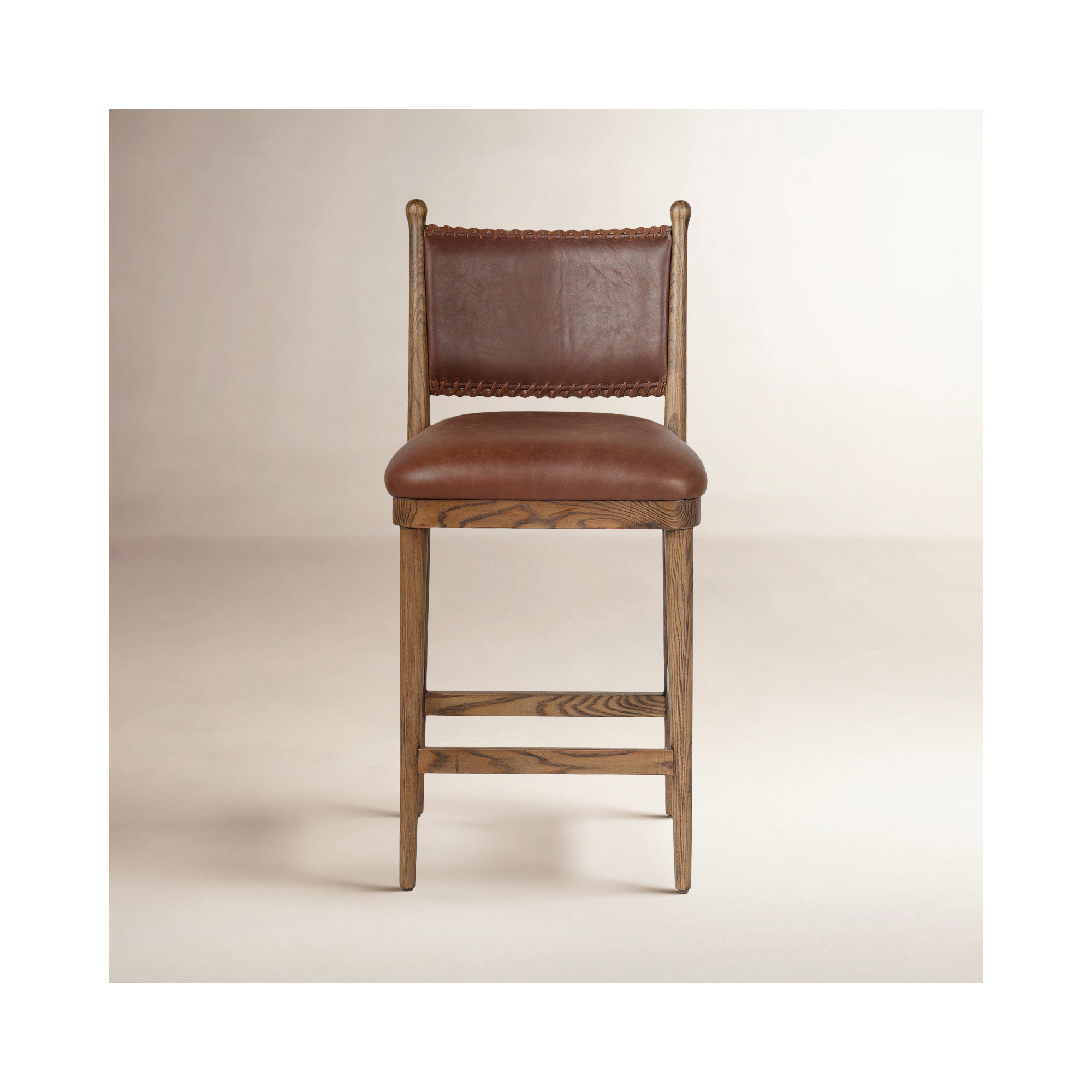 Bella Stool-Dulane Mahogany-Counter, Counter Stool (27" Seat Height)