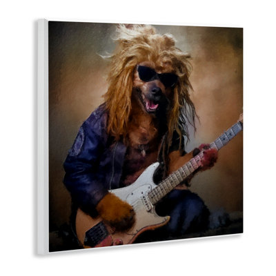 Musicien, plaque murale Canine Clark, design par Sean Parnell