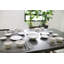 Platinum Edge Bone China Dining Bowl