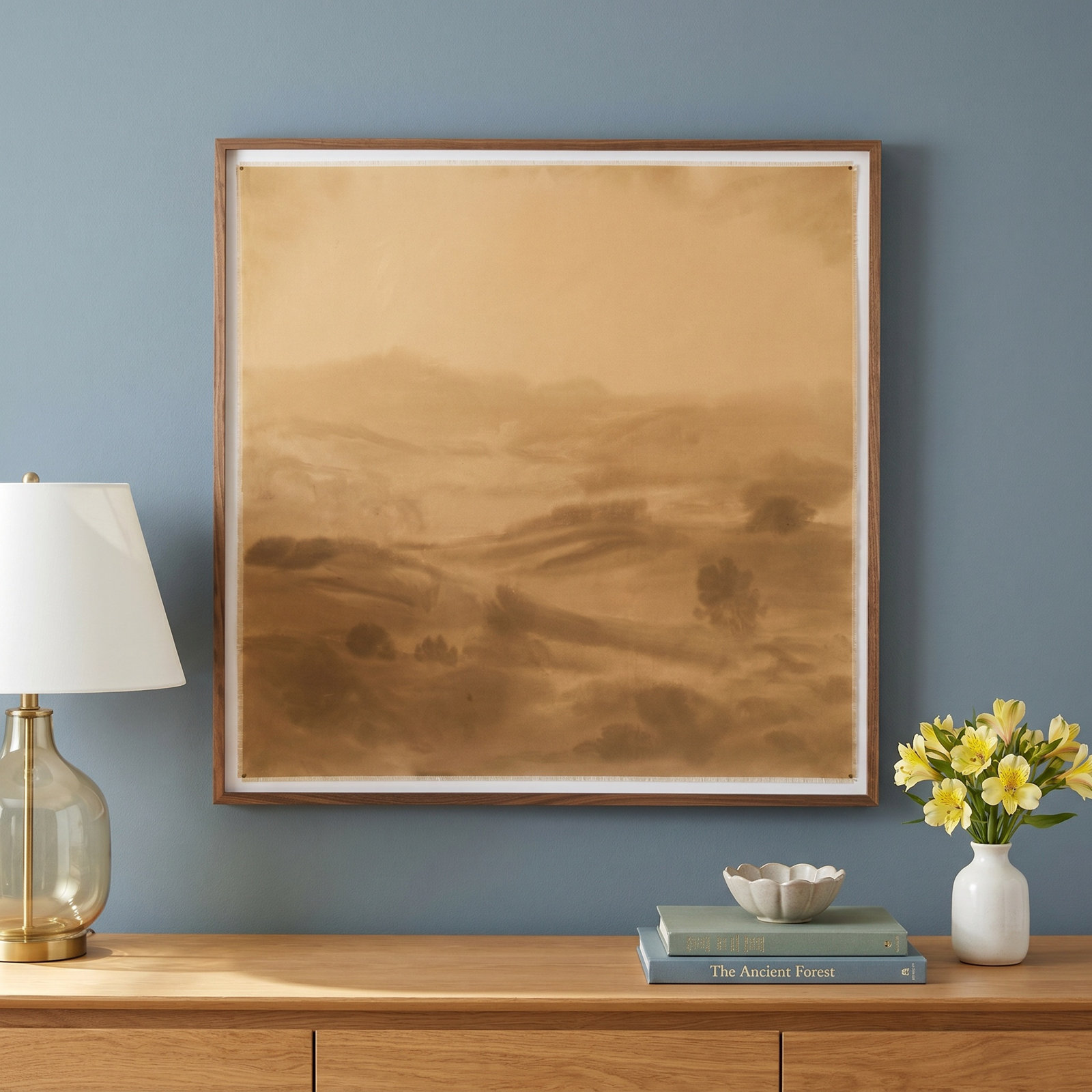 "Moorland" by Chelsea Fly, 32" H x 32" W
