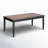 Limetta Rectangular Wood Metal Outdoor Coffee Table , 43'' in. W 23.25'' in. D