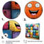 Collage de personnages colorés Popart III - impression murale Pop-856812783-856812773