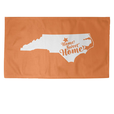 Tapis de l’aire orange durham de la maison