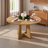 47.24" Round Farmhouse Dining Table For 4 - 6-638688504