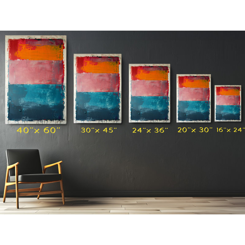 «Modern Minimalist», reproduction d'art sur toile