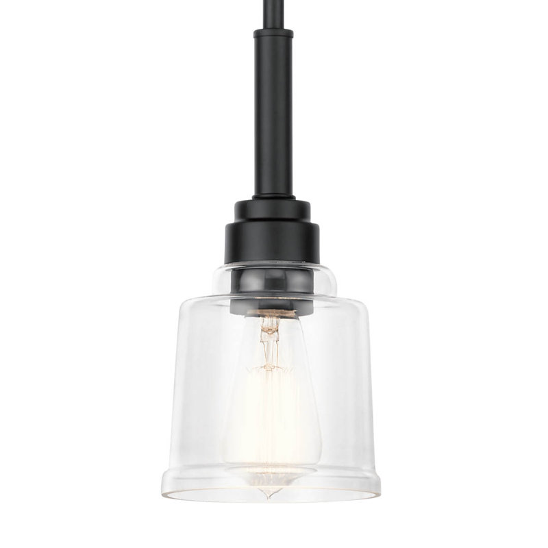 Aneris 1 - Light Single Pendant, Black