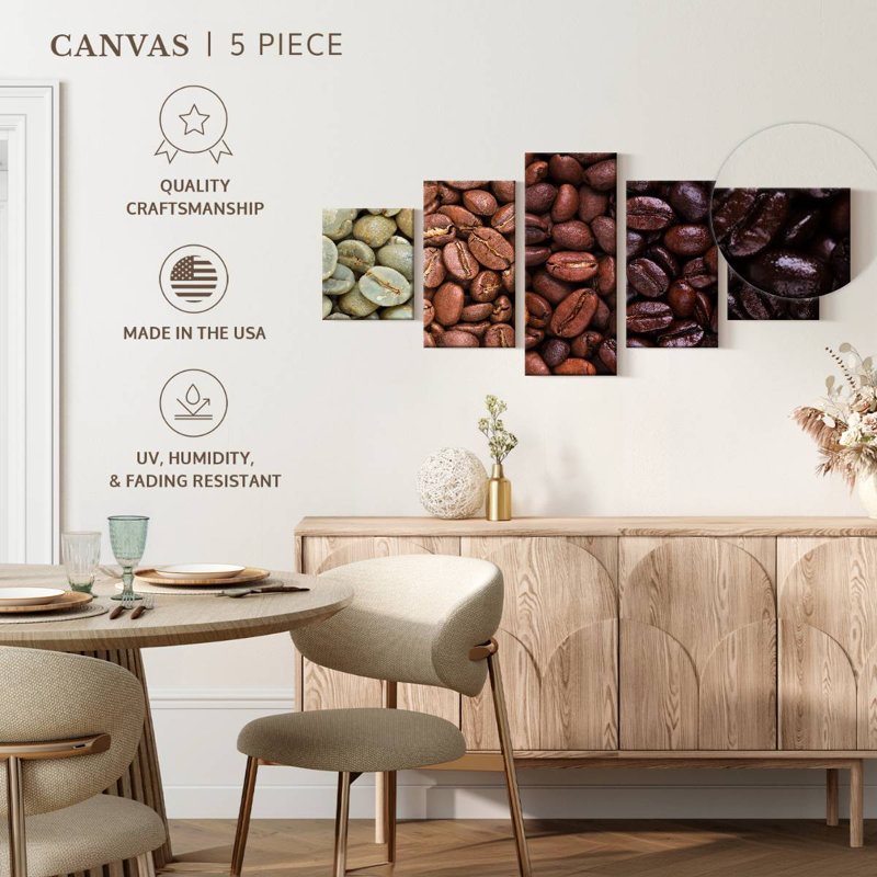 Grades de café torréfié, H 24 po x l 55 po