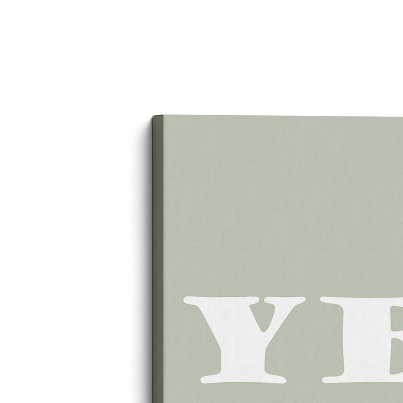 Yes Chef II Wrapped Canvas, 18" H x 12" W