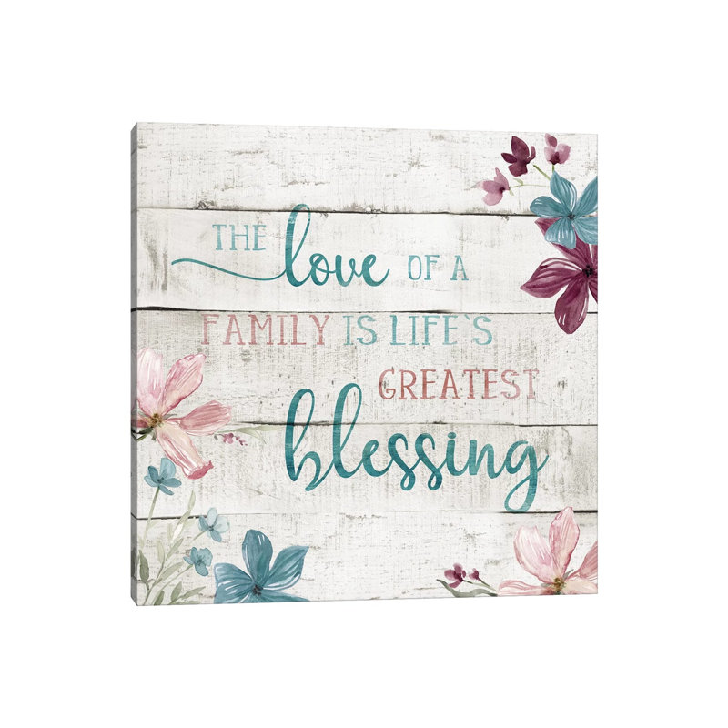 Family Blessing by Carol Robinson - Print on Canvas, Wrapped Canvas, 66.04 cm H x 66.04 cm W x 1.91 cm D