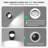 LED Wall Light Rechargeable Battery Operated With Remote, Magnetic Rotation,2 Pcs-224857812