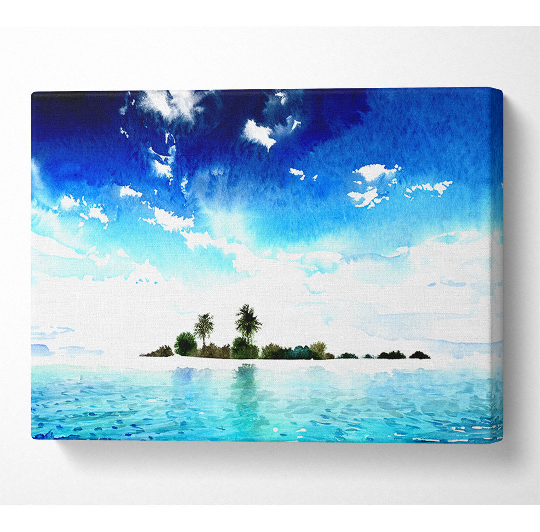 Cool Island - Kunstdrucke auf Leinwand - Wrapped Canvas