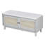 Banc d'entrée en rotin avec rangement Boho-1046069377