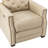 Gumesindo 31.50" Wide Genuine Leather Power Recliner-531428162