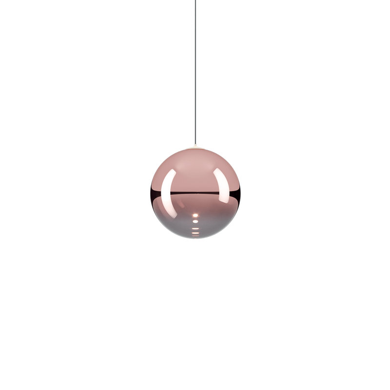 Lodes Random Solo 14 Suspension Lamp Low-V, Rose Gold