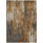 Machine Washable Indoor/Outdoor Cinead ACN1683 Rust Rug-104392579