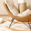 Chaise berçante moderne, simple et confortable