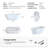 55" Acrylic Freestanding Bathtub, Oval Deep Soaking Bathtub With Center Pop-Up Drain & Integrated Overflow, Contemporary Stand Alone Bath Tub For Bathroom Spa Or Home Upgrade, Glossy White-125225715